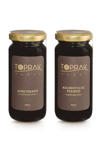 Toprak Doğal Andız-Keçiboynuzu Pekmezi 2x300 gr
