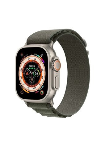 W Wopiece 1-2-3-4-5-6-7-8-Se-Ultra Hasır 42-44-45-49 mm Yetişkin Akıllı Saat Kordonu Haki