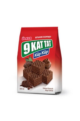 Ülker 9 Kat Tat Kakaolu Gofret 10x200 gr