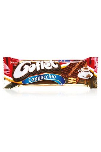 Elvan Cappucinolu Gofret 24x28 gr