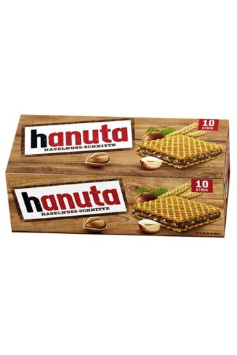 Hanuta Çikolatalı Fındıklı Gofret 10x220 gr