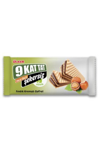 Ülker 9 Kat Tat Fındıklı Gofret 10x118 gr