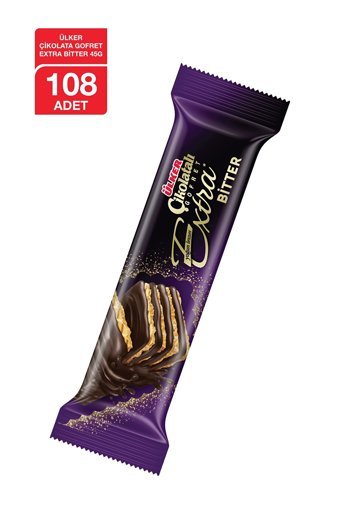 Ülker Extra Bitterli Gofret 45x108 gr
