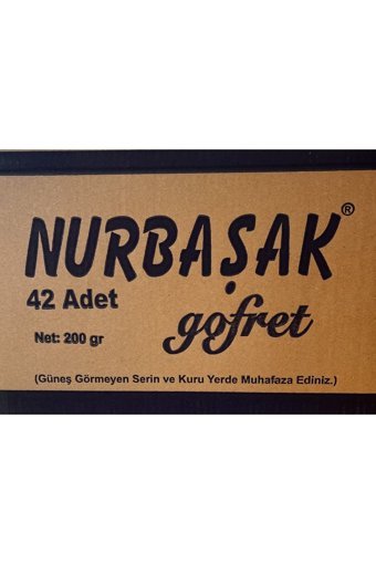 Nurbaşak Vanilyalı Gofret 42x200 gr