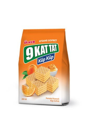 Ülker 9 Kat Tat Portakallı Gofret 10x200 gr