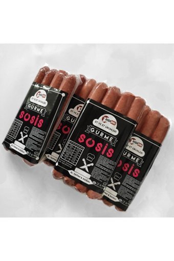 Boğadan Tütsülenmiş Dana Uzun Sosis 2 kg