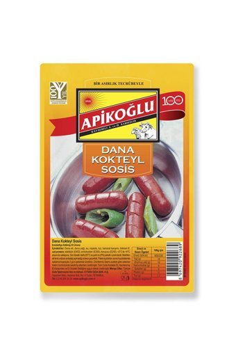 Apikoğlu Dana Kokteyl Sosis 3x220 gr