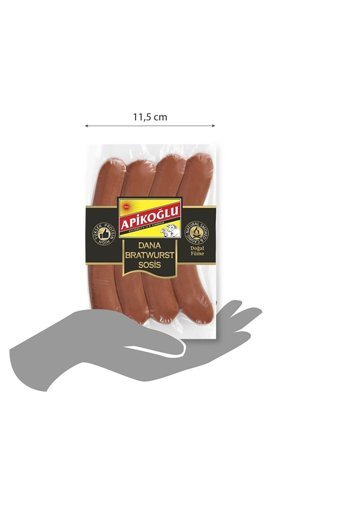 Apikoğlu Tütsülenmiş Dana Uzun Sosis 3.34 kg