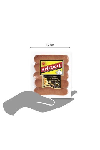 Apikoğlu Tütsülenmiş Dana Uzun Sosis 330 gr