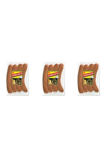 Apikoğlu Dana Uzun Sosis 3x220 gr