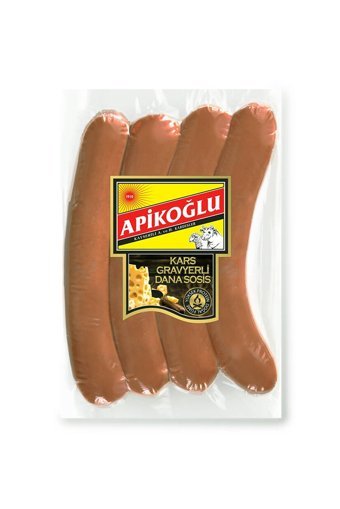 Apikoğlu Dana Uzun Sosis 3x220 gr