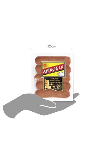 Apikoğlu Tütsülenmiş Dana Uzun Sosis 470 gr