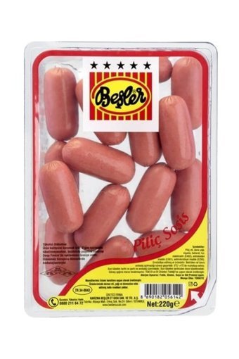 Beşler Piliç Kokteyl Sosis 220 gr