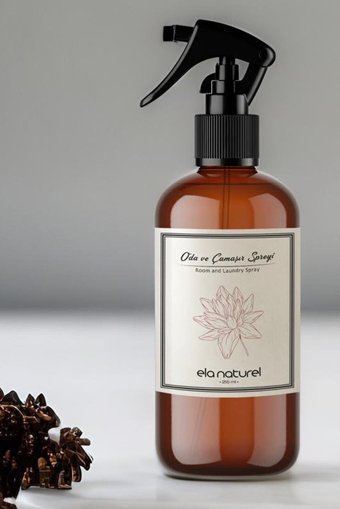 Ela Naturel Beyaz Sabun Kokulu Sprey Çamaşır Parfümü 250 lt