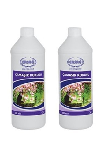 Ersağ Çiçek Pudra Yeşil Orman Kokulu Sıvı Çamaşır Parfümü 2x500 ml