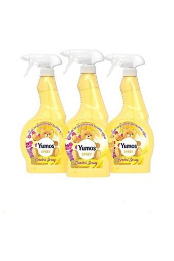 Yumoş Comfort Spring Fresh Kokulu Sprey Çamaşır Parfümü 3x500 ml