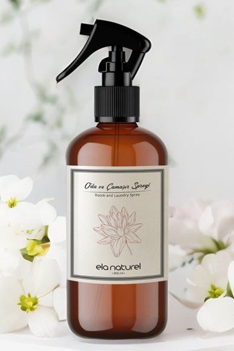 Ela Naturel Pudra Kokulu Sprey Çamaşır Parfümü 250 ml