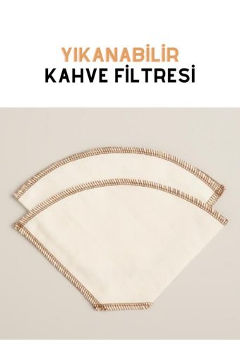 Halm 4 Numara Yıkanabilir Filtre Kahve Kağıdı 2'li