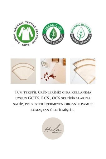 Halm 4 Numara Yıkanabilir Filtre Kahve Kağıdı 2'li