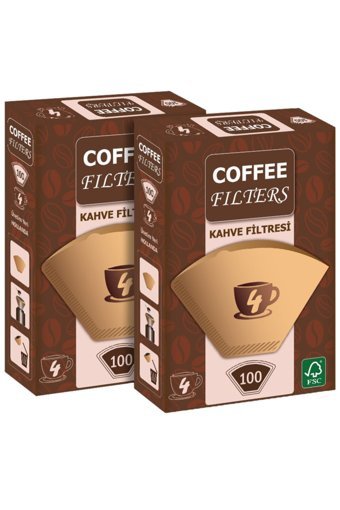 Coffee Filters 4 Numara Filtre Kahve Kağıdı 200'lü