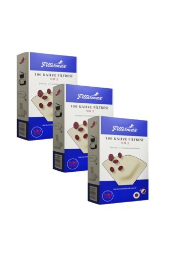 Filtermax 2 Numara Filtre Kahve Kağıdı 300'lü