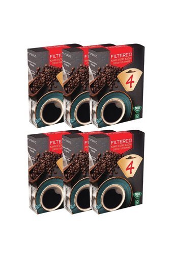 Filterco 4 Numara Filtre Kahve Kağıdı 600'lü