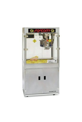 Odyssey Nostaljik Gri Mısır Patlatma Makinesi