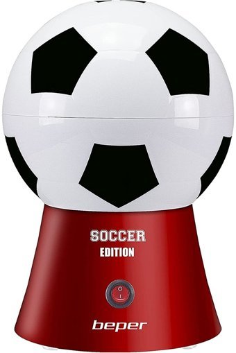 Beper Football Edition Beyaz-Siyah Mısır Patlatma Makinesi