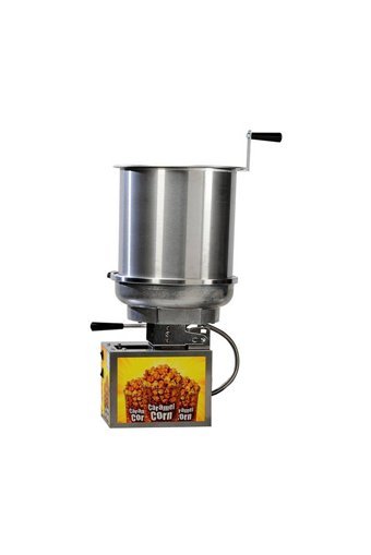 Gold Medal Karmel Baby Cooker Nostaljik Gri Mısır Patlatma Makinesi