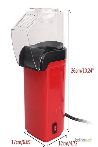 Whitetech SK-099 Kırmızı Mısır Patlatma Makinesi