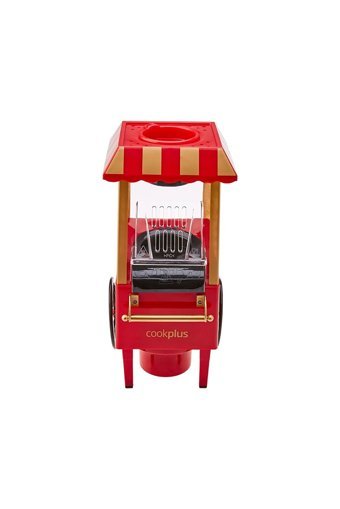 Cookplus Mutfaksever Nostaljik Kırmızı Mısır Patlatma Makinesi
