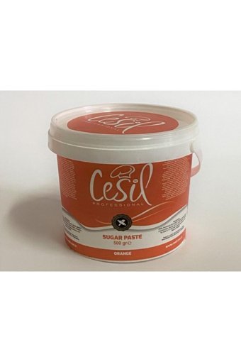 Cesil Turuncu Şeker Hamuru 500 gr