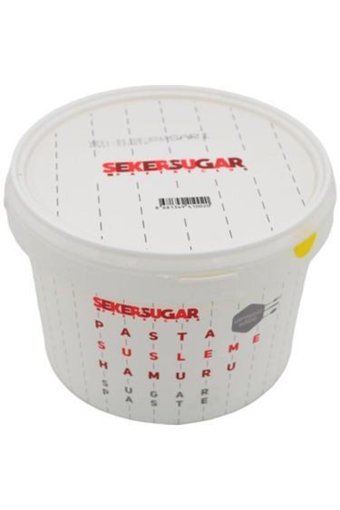 Şeker & Sugar Siyah Şeker Hamuru 2.5 kg