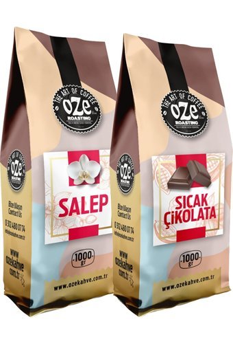 Oze Sıcak Çikolata 1 kg 2'li