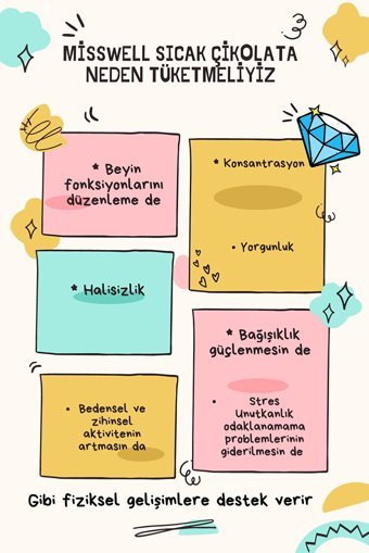 Misswell Sıcak Çikolata 15 gr 16'lı