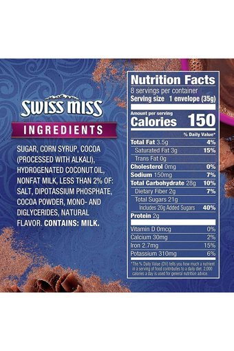 Swissmiss Sıcak Çikolata 283 gr 8'li