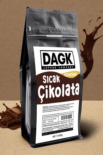 Dagk Vending Sıcak Çikolata 400 gr Tekli