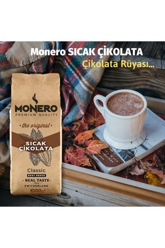 Monero The Original Sıcak Çikolata 1 kg Tekli