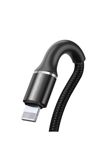 Baseus CALGH-B01 iPhone Lightning Kablolu Muadil Şarj Aleti Siyah