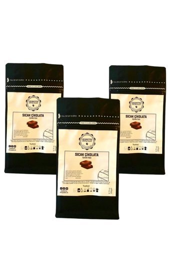 Gespetto Sıcak Çikolata 250 gr 3'lü