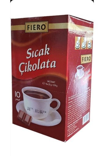 Fiero Sıcak Çikolata 25 gr 10'lu