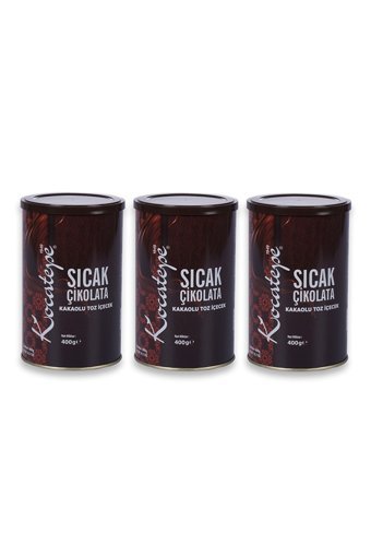 Kocatepe Kahve Sıcak Çikolata 400 gr 3'lü