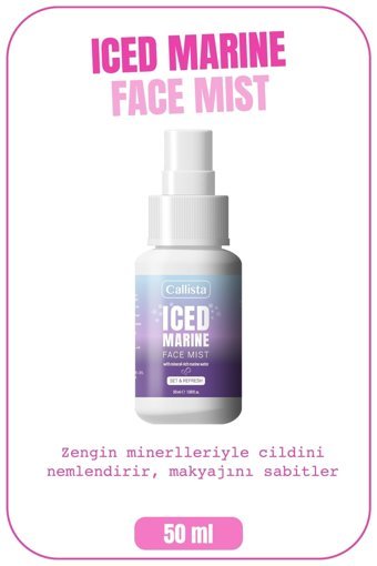 Callista Iced Marine Parlak Makyaj Sabitleyici Sprey 50 ml
