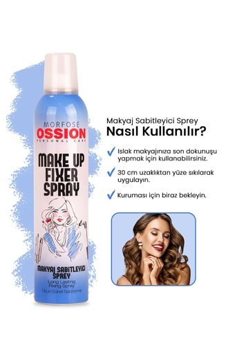Morfose Ossion Parlak Makyaj Sabitleyici Sprey 300 ml