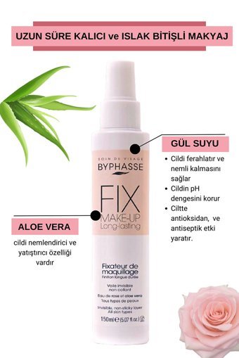 Byphasse Parlak Makyaj Sabitleyici Sprey 150 ml