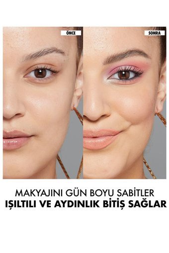 Nyx Professional Makeup Radiant Finish Parlak Makyaj Sabitleyici Sprey 50 ml