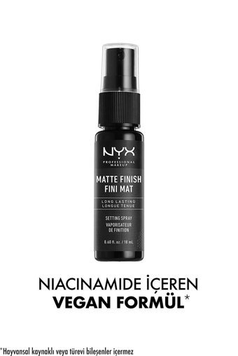 Nyx Professional Makeup Mat Makyaj Sabitleyici Sprey 18 ml