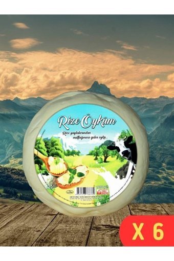 Rize Öyküm Tereyağ 6x1 kg