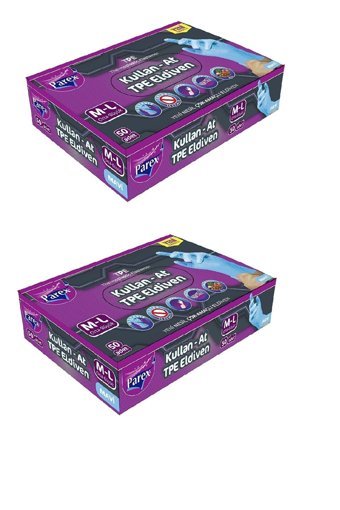 Parex Medium-Large Temizlik Eldiveni 2x50 Adet