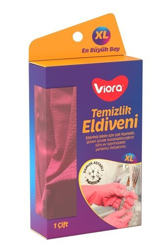 Viora XLarge Temizlik Eldiveni 1 Çift
